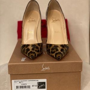 Christian Louboutin Leopard So Kate 120